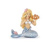 Papo 39107-Plata de la Sirena, Multicolor, Color Plata (39107)