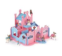 Papo 60150 - Figura de Castillo, Color Azul y Rosa