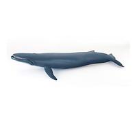 Papo - Ballena Azul - Figurita Animales - Colección Cetáceos y Mamíferos Marinos - Pintado a Mano - Juguete Educativo Duradero - 38,50 x 17,00 x 7,50 cm - Juguete para niños 3 Años - Idea de Regalo