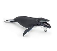 Papo Ballena jorobada, Figura de Animal Marino Pintada a Mano (2056011), Pescado, Multicolor, Talla única