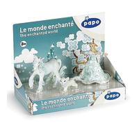 Papo - Caja Expositora Reina de Hielo Juguete para Niños - 3 Años + - Colección Mundo Encantado - Juego Creativo Universo Mágico - Idea de Regalo Juguete para Niña y Niño