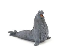 Papo - Elefante Marino - Figurita - de 3 años - Colección Mundo Marino - Pintado a Mano - 12x8.5x8.5 cm - Realista y Educativo - Idea de Regalo para niños