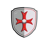 Papo Escudo Cruz de Malta