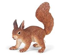Papo - Ardilla - Figurita Realista - Vida Salvaje - Pintada a Mano - Estimula la imaginación y el Aprendizaje - 5.2cm x 4cm x 5.5cm - Juguete Educativo - Idea de Regalo para niños Mayores de 3 años