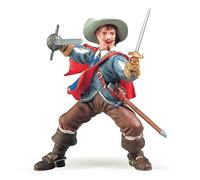 Papo - Figura de Athos Realista - 3 Años + - Colección Históricos - Juego Creativo Mosqueteros - Idea de Regalo Juguete para Niña y Niño