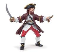 Papo - Figura de Barbarroja Realista - 3 Años + - Colección Piratas - Juego Creativo Aventura Pirata - Idea de Regalo Juguete para Niña y Niño