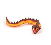 Papo - Figura de basilisco de Fuego (a Partir de 3 años) - Colección de Animales fantásticos realistas y detallados - Juguete Educativo Infantil - Idea de Regalo con temática Medieval y fantástica