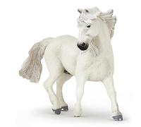 Papo - Figura de Caballo Camargués Realista - 3 Años + - Colección Caballos - Juego Creativo Mundo Ecuestre - Idea de Regalo Juguete para Niña y Niño