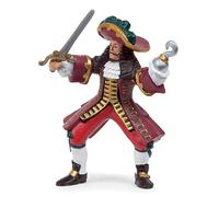 Papo - Figura de Capitán Corsario Realista - 3 Años + - Colección Piratas - Juego Creativo Aventura Marítima - Idea de Regalo Juguete para Niña y Niño