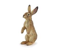 Papo - Figura de Conejo de Pie Realista - 3 Años + - Colección Vida en la Granja - Juego Educativo Animales Domésticos - Idea de Regalo Juguete para Niña y Niño