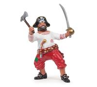 Papo - Figura de Corsario con Hacha Realista - 3 Años + - Colección Piratas - Juego Creativo Aventura Pirata - Idea de Regalo Juguete para Niña y Niño