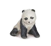 Papo - Figura de Cría de Panda Sentado Realista - 3 Años + - Colección Vida Salvaje - Juego Educativo Jóvenes Animales Exóticos - Idea de Regalo Juguete para Niña y Niño