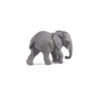 Papo - Figura de Elefante Africano Joven Realista - 3 Años + - Colección Vida Salvaje - Juego Educativo Fauna Africana - Idea de Regalo Juguete para Niña y Niño