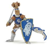 Papo Figura Maestro de Armas con Cimera de Carnero Realista Azul 3+ Colección Fantástico y Medieval