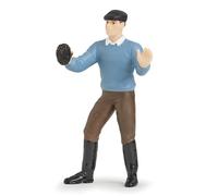 Papo - Figura de Palafrenero Realista - 3 Años + - Colección Caballos y Ponis - Juego Creativo Cuidado de los Caballos - Idea de Regalo Juguete para Niña y Niño