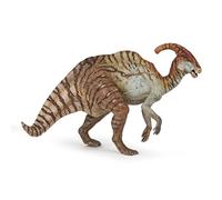 Papo - Parasaurolophus - Figurita - Dinosaurios - Pintado a Mano - Cresta Detallada - 17.3 cm - Idea de Regalo para niños Mayores de 3 años