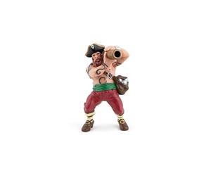 Papo - Figura de Pirata con Cañón Realista - 3 Años + - Colección Piratas - Juego Creativo Aventura Pirata - Idea de Regalo Juguete para Niña y Niño