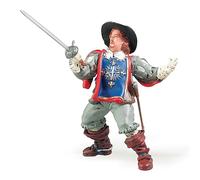 Papo - Figura de Porthos Realista - 3 Años + - Colección Históricos - Juego Creativo Mosqueteros - Idea de Regalo Juguete para Niña y Niño