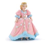 Papo - Figura de Princesa en el Baile Rosa y Azul Realista - 3 Años + - Colección Mundo Encantado - Juego Creativo Universo Real - Idea de Regalo Juguete para Niña y Niño