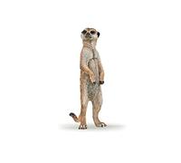 Papo Figura Suricata de Pie Sparks – Plástico, Estampado animal, Multicolor, 7 cm (50206)