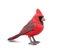 Papo - Figura Pájaro Cardenal Rojo del Norte para Niños 3 Años+ - Juguete Educativo Infantil - Ave Silvestre Realista de Jardín - Pintada a Mano - Colección Garden Animals - 50322
