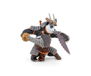 Papo - Figura Panda Mutante Guerrero para Niños 3 Años+ - Juguete Educativo Infantil - Criatura Híbrida Realista con Armadura de Combate - Pintada a Mano - Colección Fantasy World - 36047