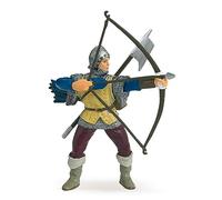 Papo Figura de Arquero Azul Realista - Colección Fantástico y Medieval - Juego Creativo - 3 Años+