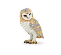 Papo Figura Realista de Lechuza Juguete, Colección Vida Salvaje, Niños 3+ | Un ave rapaz nocturna de mirada penetrante | pintada a mano | ideal para niñas y niños | idea de regalo original de hoy