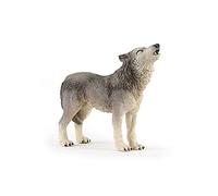 Papo Figura Lobo Aullando, Multicolor, 50171