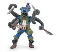 Papo Figura Realista de Pirata Mutante Pulpo, Colección Piratas, Niños 3+ | Juego creativo de aventura fantástica | pintado a mano | pieza de colección | regalo para niñas y niños de hoy mismo ya
