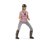 Papo -Figuras pintadas a Mano -Caballos y Potros -Caballistade de Moda rosa-52006-Coleccionable -para Niños y Niñas de 3 Años o Más