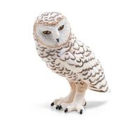 Papo-Snowy Owl Wild Animal Kingdom Tiere Figura, Estampado, Color 50167