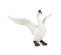 Papo -Figuras pintadas a Mano -Vida Silvestre-Cisne blanco-50115-Coleccionable -para Niños y Niñas de 3 Años o Más
