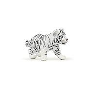 Papo -Figuras pintadas a Mano -Vida Silvestre-Cría Tigre blanco-50048-Coleccionable -para Niños y Niñas de 3 Años o Más
