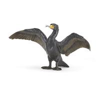 Papo - Figurita Cormorán - Colección Animales Marinos y Aves Acuáticas - Juguete Educativo Mundo Marino - Figurita Realista Pintada a Mano - 10,3 x 5 x 5 cm - Idea de Regalo Divertida y educativa 3+.