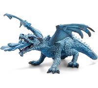 Papo - Figurita Grande - Dragón de Hielo 36034, Juguete para niños, 17,98 cm, Viaje a un Mundo de fantasía, Creación Pintada a Mano para Aventuras heladas a Partir de 3 años