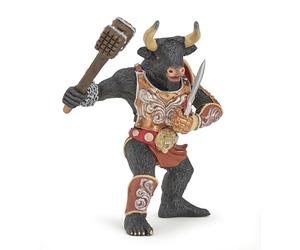 Papo - Figurita Grande - Minotauro, Juguete para Niños del Mundo Medieval 38931, Pequeño Héroe de Leyendas Antiguas, 11 cm, Juguete Educativo Multicolor a Partir de 3 Años