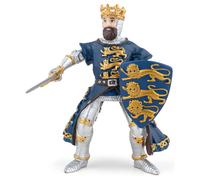 Papo FIGURITA Rey Ricardo Azul MEDIEVAL-FANTASY 39329, Multicolor