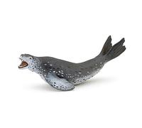 PAPO Marine Life Leopard Seal Toy Figure, Grey (56042)