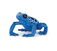 Papo- Grenouille équatoriale Bleue Animaux Figura, Dibujos Animados, Color Azul (50175)