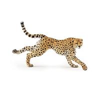 Papo - GUÉPARD COURANT - Figurita Realista - de 3 años - Colección Vida Salvaje - Pintado a Mano - Juguete Educativo felino - Detalles fieles - 12,5 cm - Idea Regalo