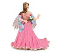 Papo -Hand-Painted - Figurine -The Enchanted World -Pink elf with Lily -38814 - Collectible - for Children - Suitable for Boys and Girls - from 3 Year