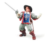 PAPO HISTORICALS 39901 Porthos Figurine, Multicolour Papo 39901 Porthos Historic