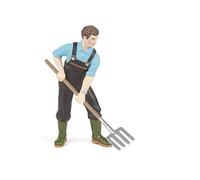 Papo- Jardinero Figura, Color Azul Negro (39216)