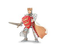 Papo Figura König Arthur (39950) – Multicolor sólido blanco y rojo