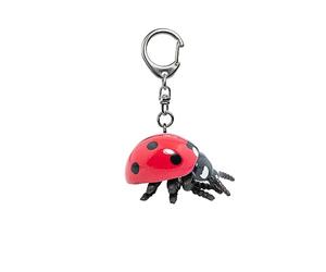 Papo - Llavero Mariquita Juguete para Niños - 3 Años + - Colección Animales del Jardín - Juego Creativo Accesorio de Insecto - Idea de Regalo Juguete para Niña y Niño