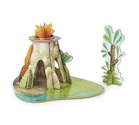 Papo - Mini Decorado Tierra de Dinosaurios Juguete para Niños - 3 Años + - Colección Dinosaurios - Juego Creativo Universo Prehistórico - Idea de Regalo Juguete para Niña y Niño