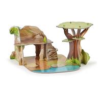 Papo MINI Disney, Solid, 33106 Mini Savannah Cardboard Environment, Multicolour,