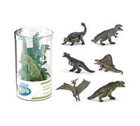 Papo - Mini Tub’s Dinosaurios Lote de Figuras - 3 Años + - Colección Dinosaurios - Juego Creativo Universo Prehistórico - Idea de Regalo Juguete para Niña y Niño