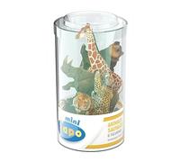 Papo - Mini Tub’s Salvajes Lote de Figuras - 3 Años + - Colección Vida Salvaje - Juego Creativo Animales Salvajes - Idea de Regalo Juguete para Niña y Niño